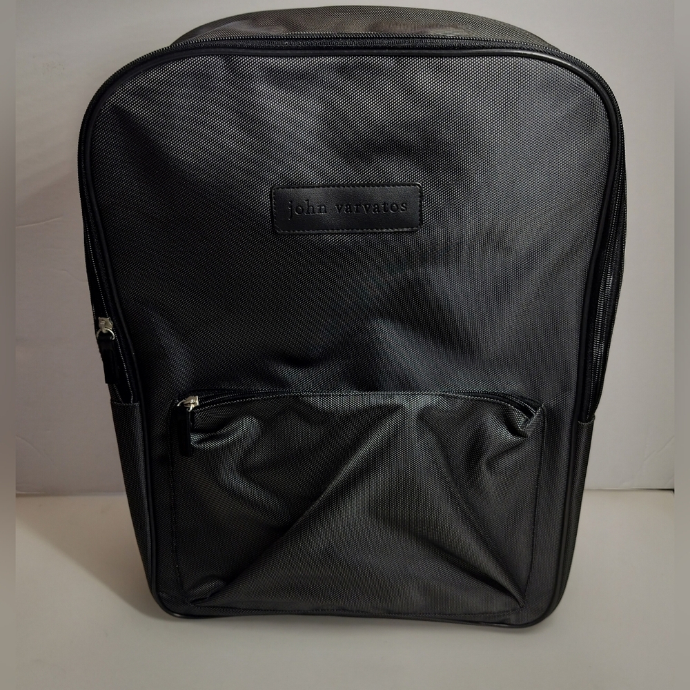 John Varvatos Black Men's Everyday Backpack